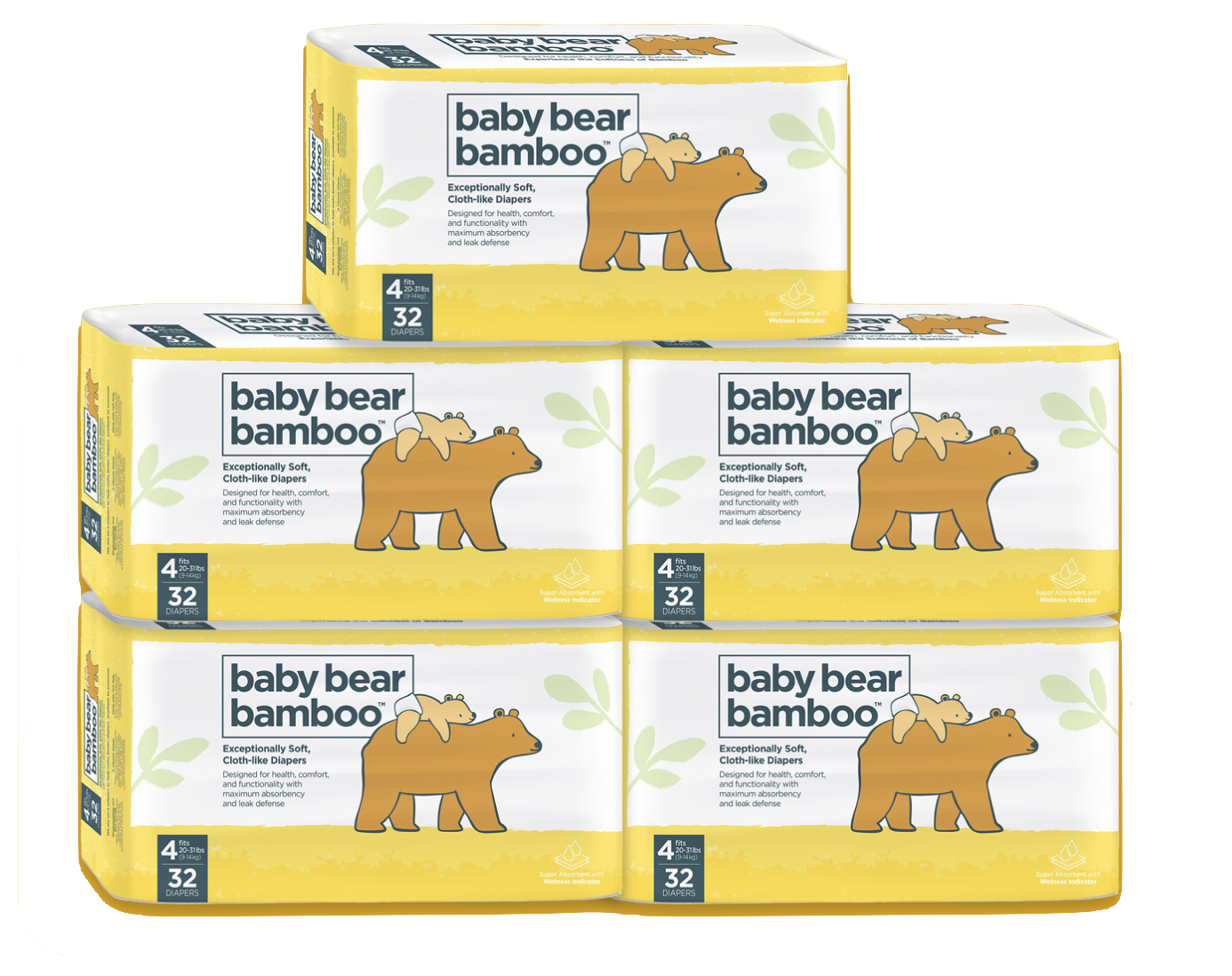 Diaper Baby Bear Bamboo
